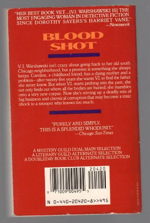 Blood Shot Crime Fiction mystery paperback used book