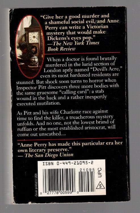 Death In The Devil's Acre Crime Fiction mystery paperback used book
