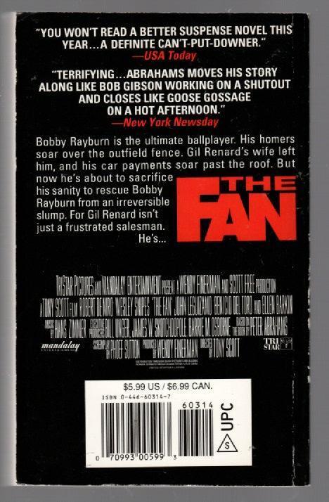 The Fan Movie Tie-In paperback thrilller used Books