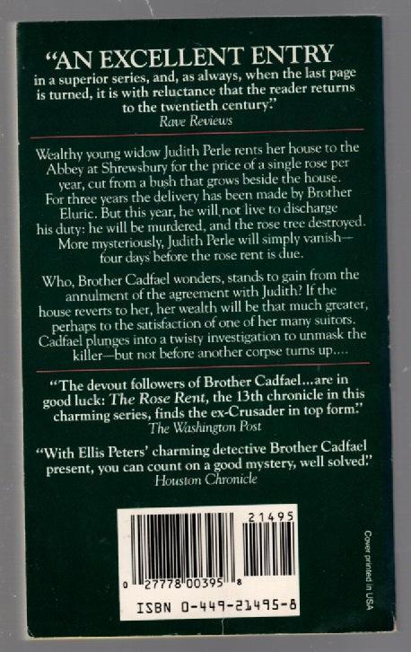 The Rose Rent historical fiction mystery paperback used Books