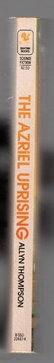 The Azriel Uprising paperback science fiction used book