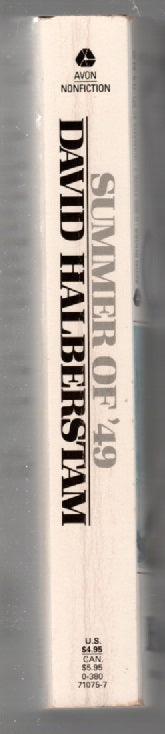 Summer of '49 History Nonfiction paperback Sports used Books