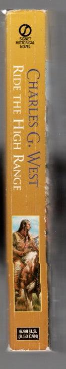 Ride The High Range paperback used Western book