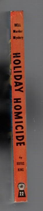 Holiday Homicide Crime Fiction mystery paperback used Vintage Books