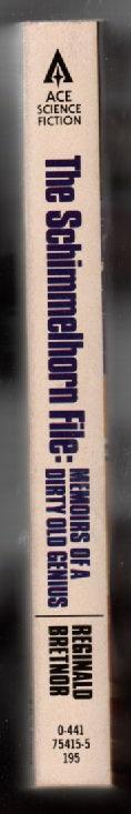 The Schimmelhorn File: Memoirs of a Dirty Old Genius paperback science fiction used Vintage Books