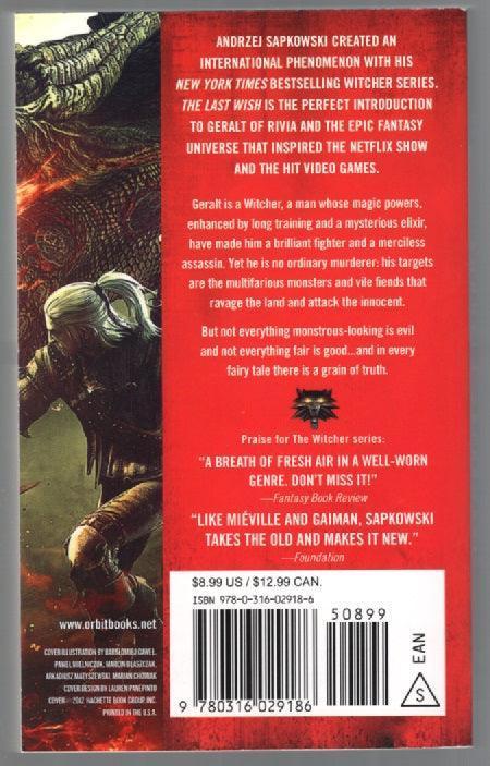 The Last Wish - Andrzej Sapkowski fantasy paperback Books