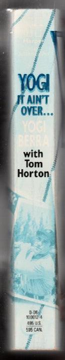 Yogi It Ain't Over Baseball biography paperback Sports used Books