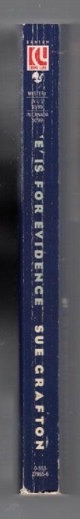 E Is For Evidence Crime Fiction mystery paperback used Books