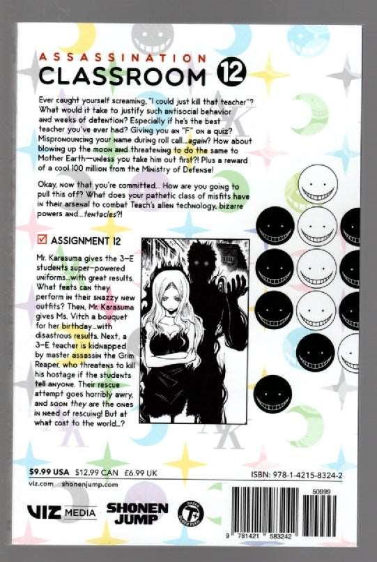 Assassination Classroom Vol. 12 Comedy fantasy science fiction Books