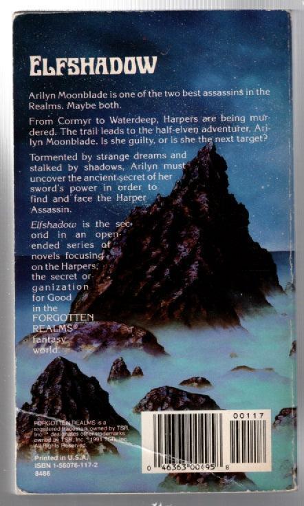 Forgotten Realms - Elfshadow: The Harpers 2 dragons paperback rpg used Books