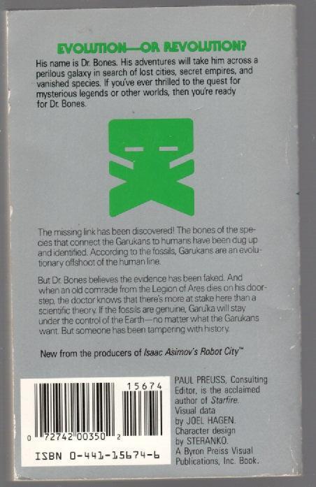 Dr. Bones, Garukan Blood fantasy paperback science fiction used Books