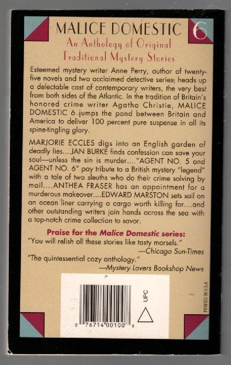Malice Domestic anthology mystery paperback used Books