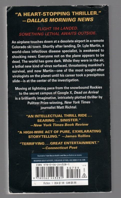 Dead On Arrival paperback Suspense thrilller used book