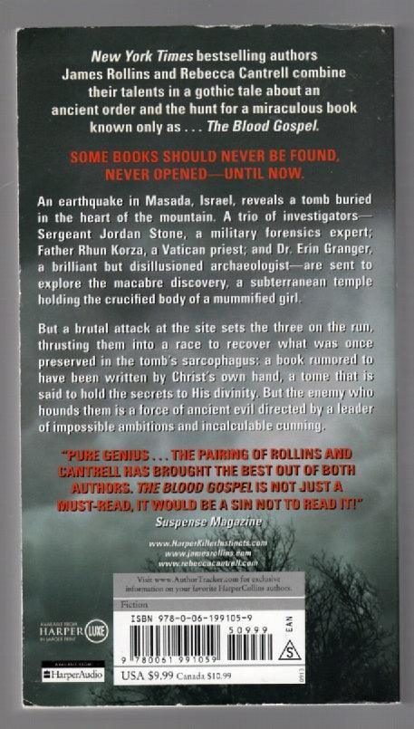 The Blood Gospel horror paperback thrilller used book