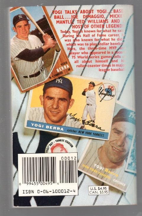 Yogi It Ain't Over Baseball biography paperback Sports used Books