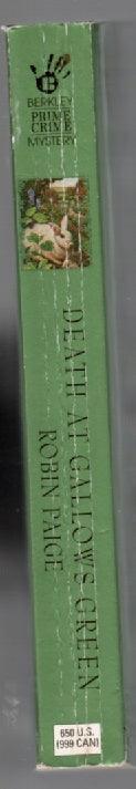 Death At Gallows Green Crime Fiction mystery paperback used book