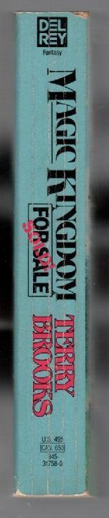 Magic Kingdom For Sale. Sold fantasy paperback used book