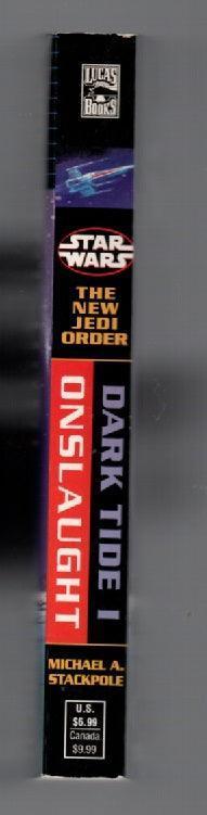 Star Wars: Onslaught paperback science fiction star wars used Books