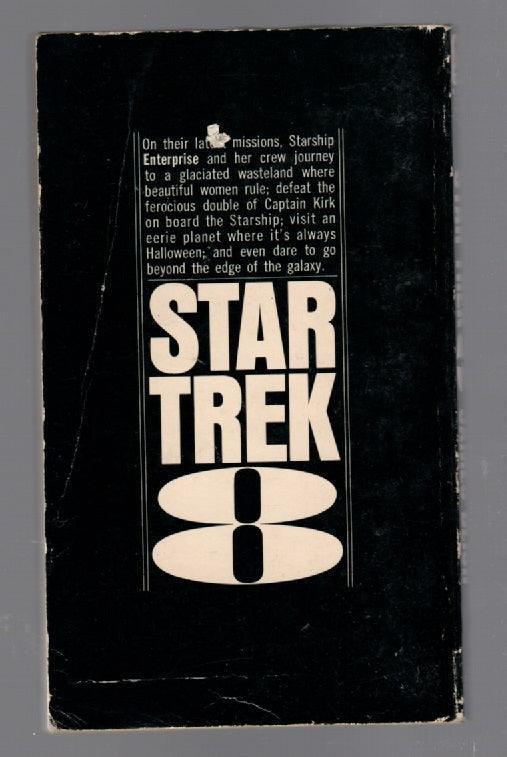 Star Trek 8 Classic Science Fiction paperback science fiction Star Trek used book