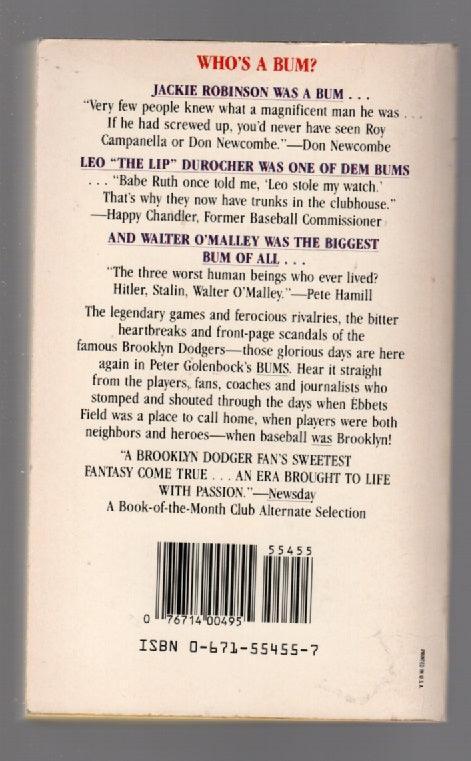 Bums Baseball Nonfiction paperback Sports used Books