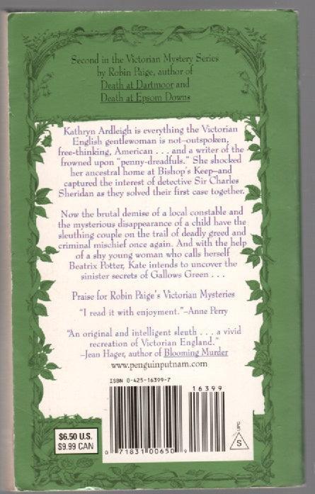 Death At Gallows Green Crime Fiction mystery paperback used book