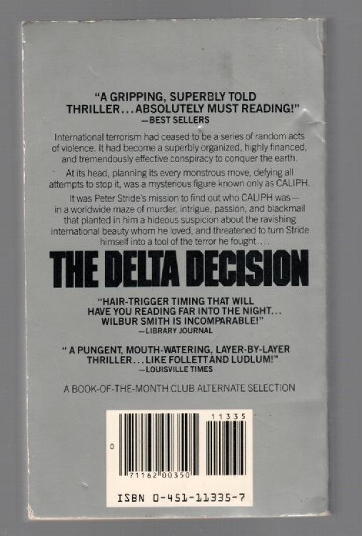 The Delta Decision paperback Suspense thrilller used book