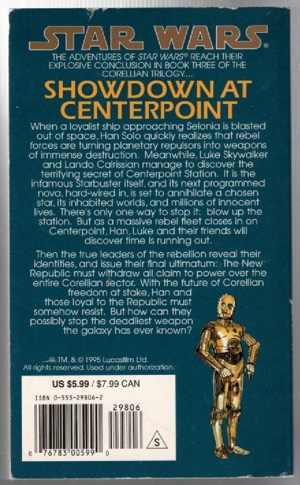 Star Wars Showdown at Centerpoint Movie Tie-In paperback Space Opera star wars used Books