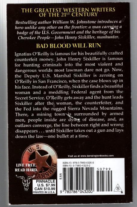 Sixkiller, U.S. Marshall Dead Man Walking paperback used Western Books