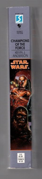 Star Wars Champions Of The Force paperback science fiction Space Opera star wars used Books