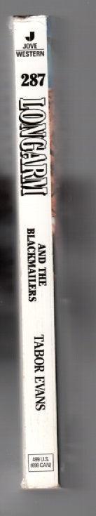Longarm And The Blackmailers paperback used Western book