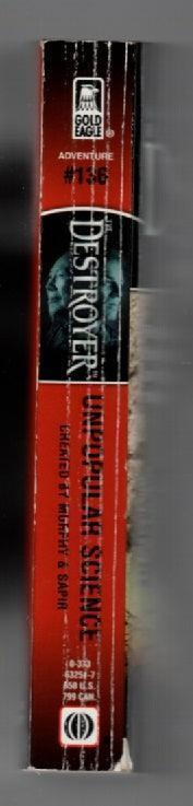 The Detroyer: Unnpopular Science Men's Adventure Novels paperback thrilller used Books