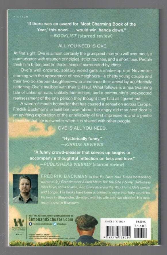 A Man Called Ove Literature paperback used Books
