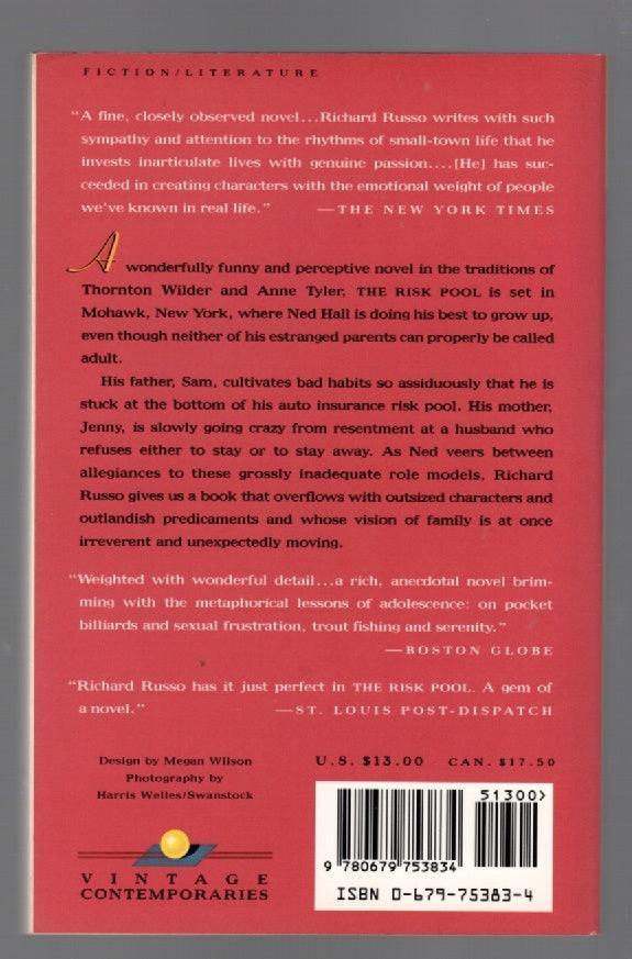 The Risk Pool Literature paperback used Books