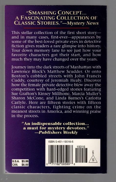 First Cases anthology Crime Fiction mystery paperback Suspense thrilller used book