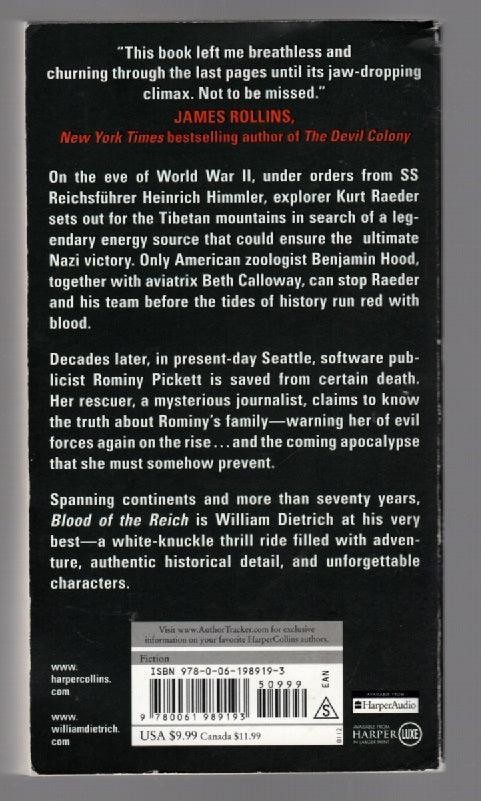 Blood Of The Reich paperback Suspense thrilller used book