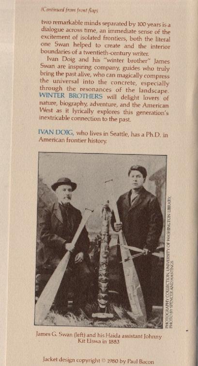 Winter Brothers Hardback History Local History Nonfiction Northwest Seattle Washington book