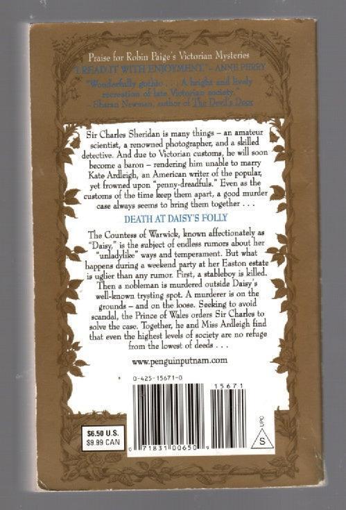 Death At Daisy's Folly Crime Fiction mystery paperback used Books