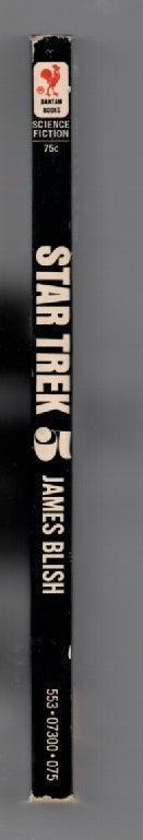 Star Trek 5 Classic Science Fiction paperback science fiction Star Trek used book