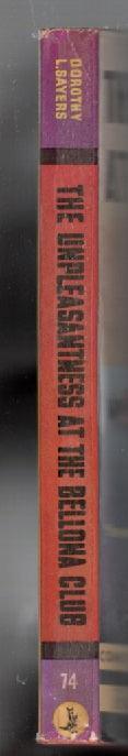 The Unpleasantness at the Bellona Club mystery paperback used Vintage Books
