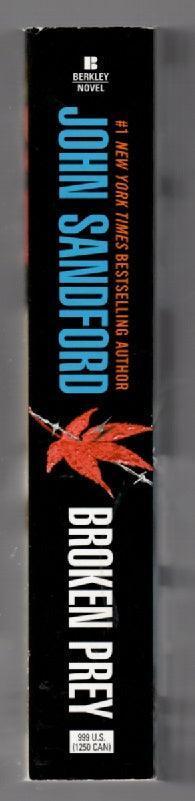 Broken Prey Crime Fiction mystery paperback used book