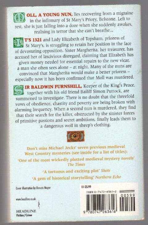 Belladonna At Belstone Crime Fiction historical fiction mystery paperback used book