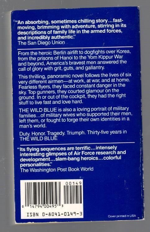 The Wild Blue Military Fiction paperback thrilller used Books