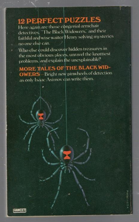 More Tales of the Black Widowers mystery paperback used Vintage Books