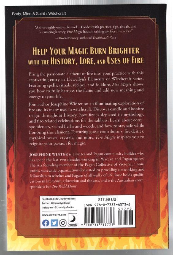 Fire Magic : Elements of Witchcraft new age occult book