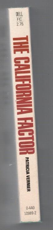 The California Factor paperback thrilller used Vintage Books