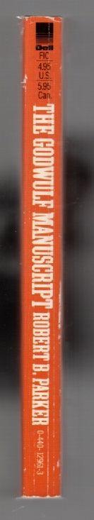 The Godwulf Manuscript Crime Fiction mystery paperback used book