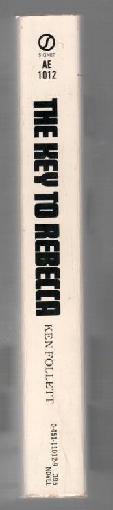 The Key To Rebecca Military Fiction paperback Spy Suspense thrilller used book
