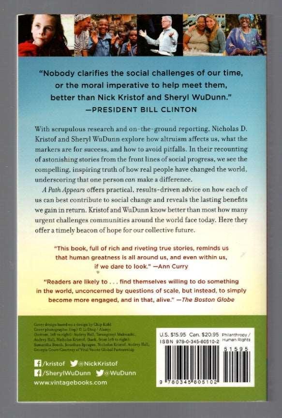 A Path Appears Current Affairs Nonfiction paperback used Books