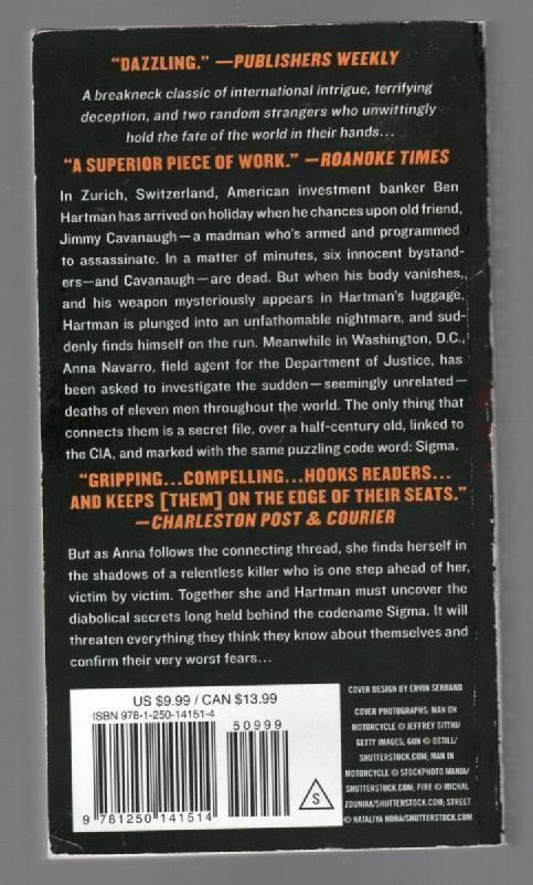 The Sigma Protocol paperback Suspense thrilller used book