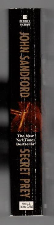 Secret Prey Crime Fiction mystery paperback used book